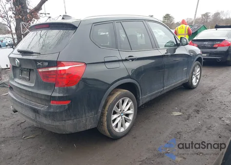 2016 BMW X3 xDrive28I z USA, uszkodzony, nr VIN 5UXWX9C50G0D90918